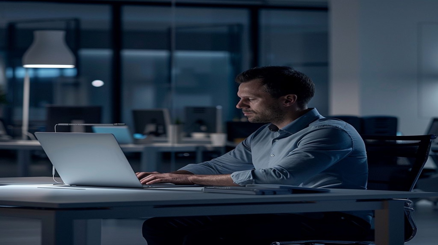 تحليل متخصص في ابتزاز الدردشة المجهولة - خبير أمن سيبراني يجري تحقيقاً رقمياً لتتبع التهديدات من منصات المراسلة المجهولة