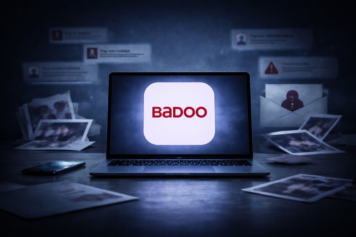 Badoo şantajı çözüm süreci - Badoo platformunda şantaj tehdidi ve profesyonel müdahale görseli