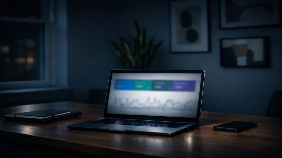 إزالة الشكاوى لماذا التصرف ضرر الأعمال - مساحة عمل احترافية تعرض لوحة تحليلات توضح التأثير اليومي للشكاوى عبر الإنترنت على الأعمال