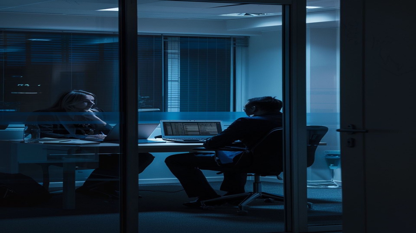 مركز عمليات الابتزاز العاطفي - متخصصون في الأمن السيبراني يراقبون أنماط التلاعب النفسي ويطورون استراتيجية تدخل شاملة