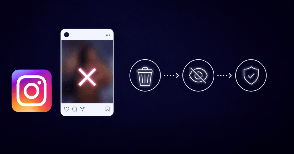 Dreigende berichten op Instagram laten verwijderen