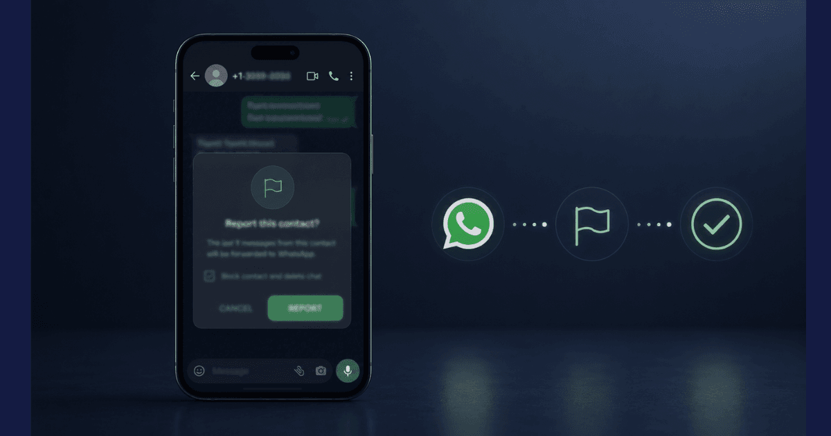 How to Report a Scammer on WhatsApp