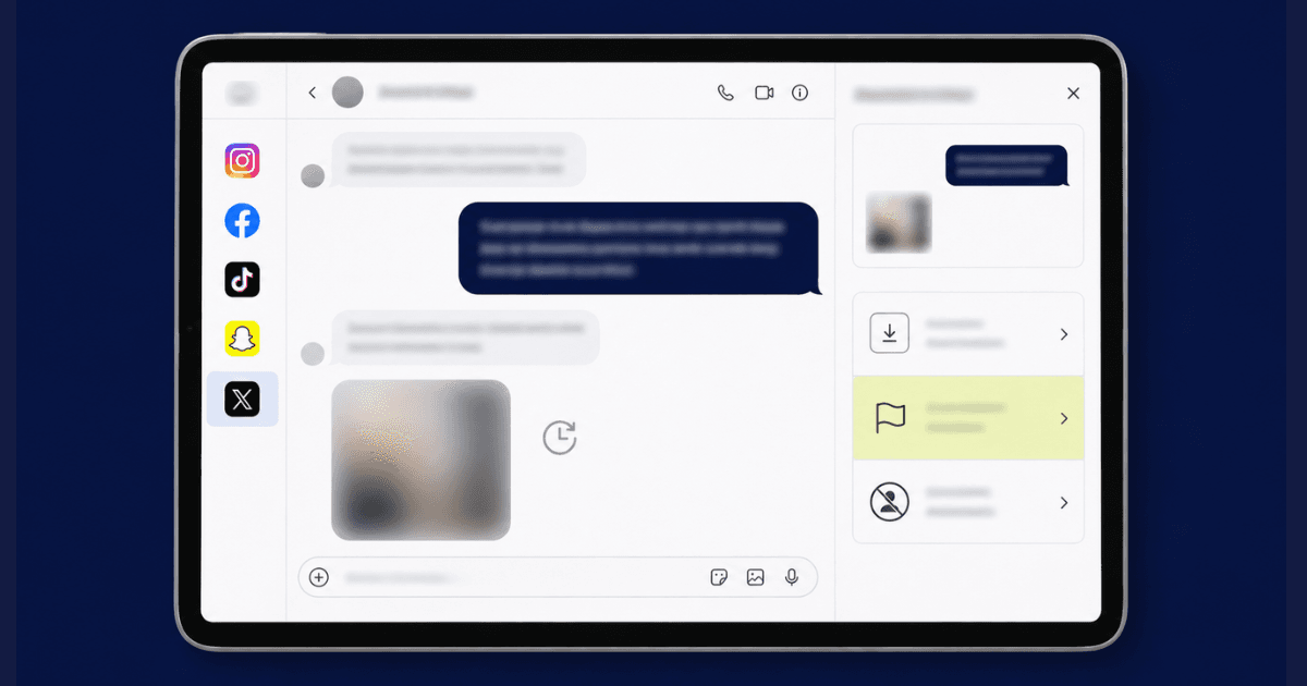 Chantage via sociale media stoppen op elk platform