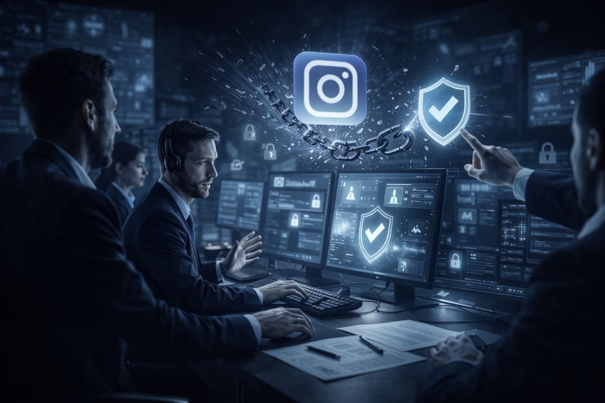 Instagram tehdit çözüm uzman ekip - profesyonel ekip Instagram tehdidi analiz ederek kırılan zincir ve kalkan ile tehdit durdurma sürecinde