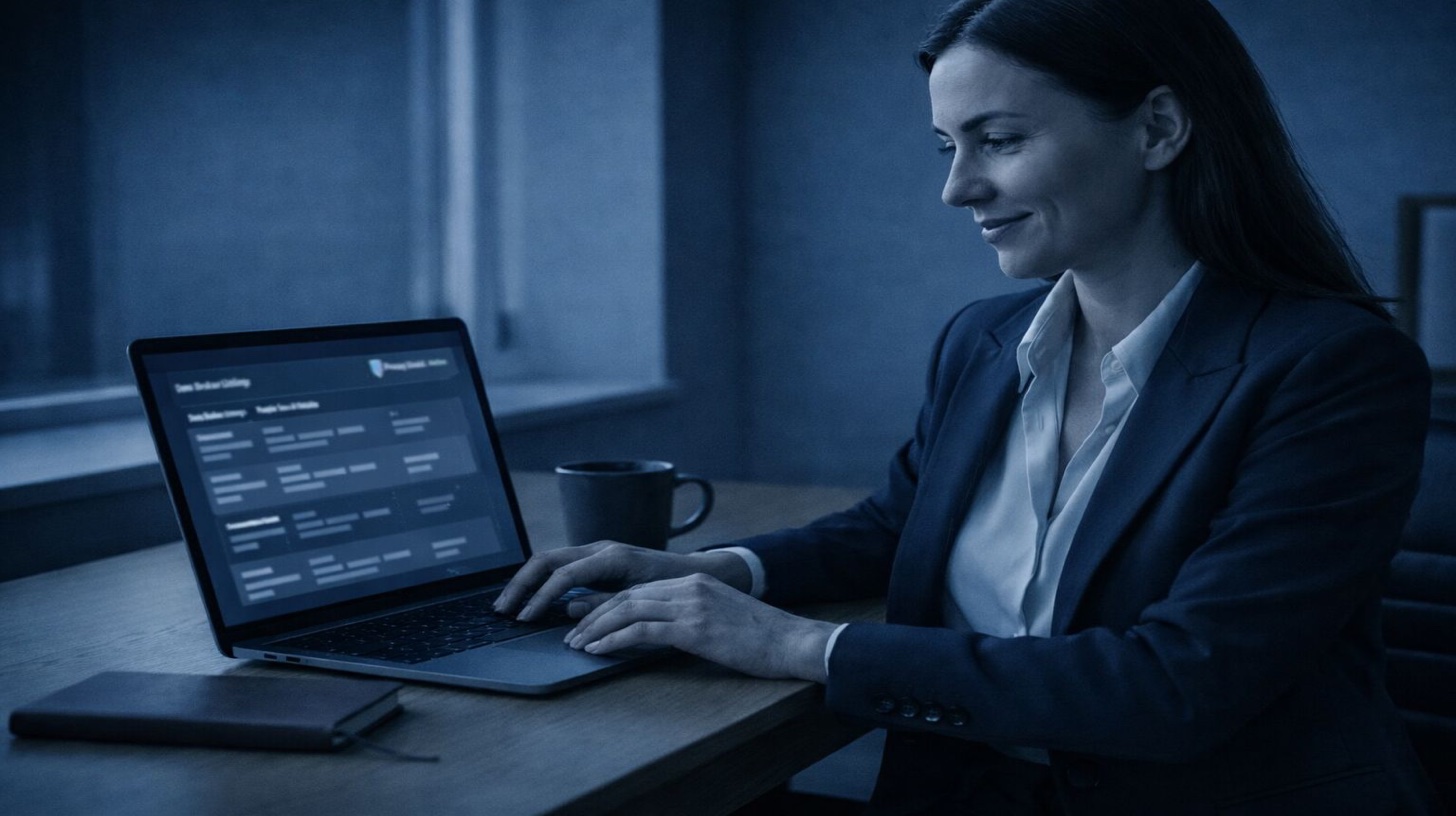 حذف المعلومات الشخصية من الإنترنت - معلوماتك الشخصية منتشرة عبر وسطاء البيانات ومحركات البحث مسببة مخاطر سرقة الهوية وانتهاكات الخصوصية تتطلب خدمات إزالة معلومات شخصية احترافية فورية