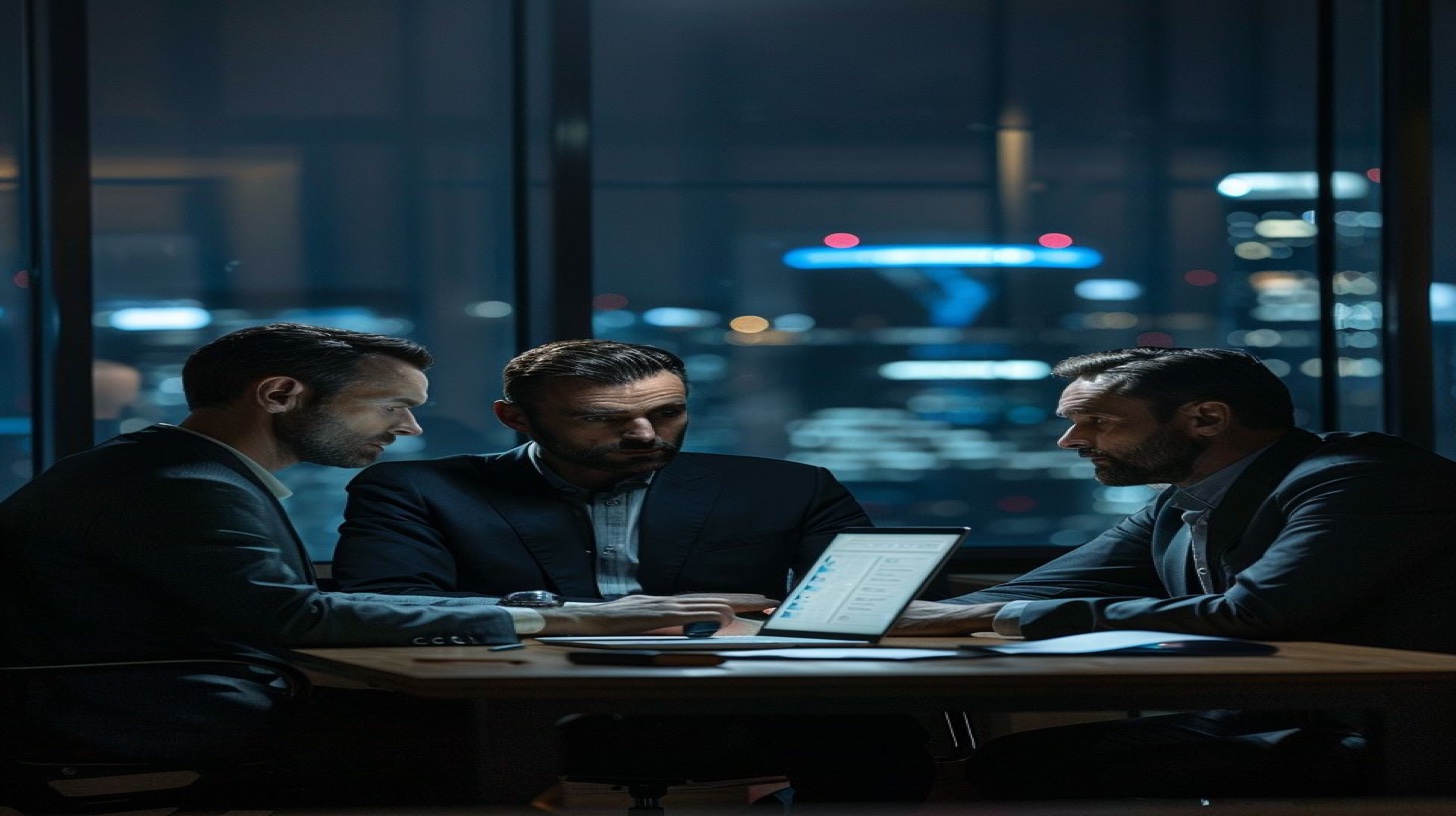 ابتزاز Tango استشارة استراتيجية - فريق متخصص في الأمن السيبراني يتعاون على تحليل شامل للتهديدات ووضع استراتيجية تدخل احترافية