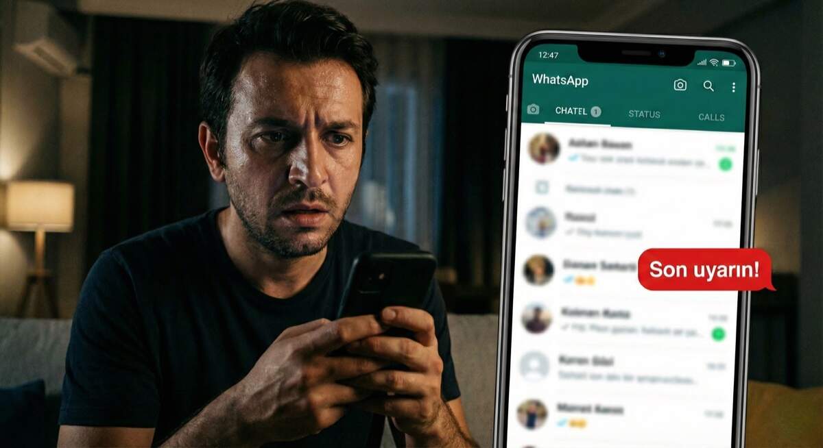 WhatsApp şantaj zorlanma - tehdit mesajı uyarısı ve psikolojik baskı altında acil durum