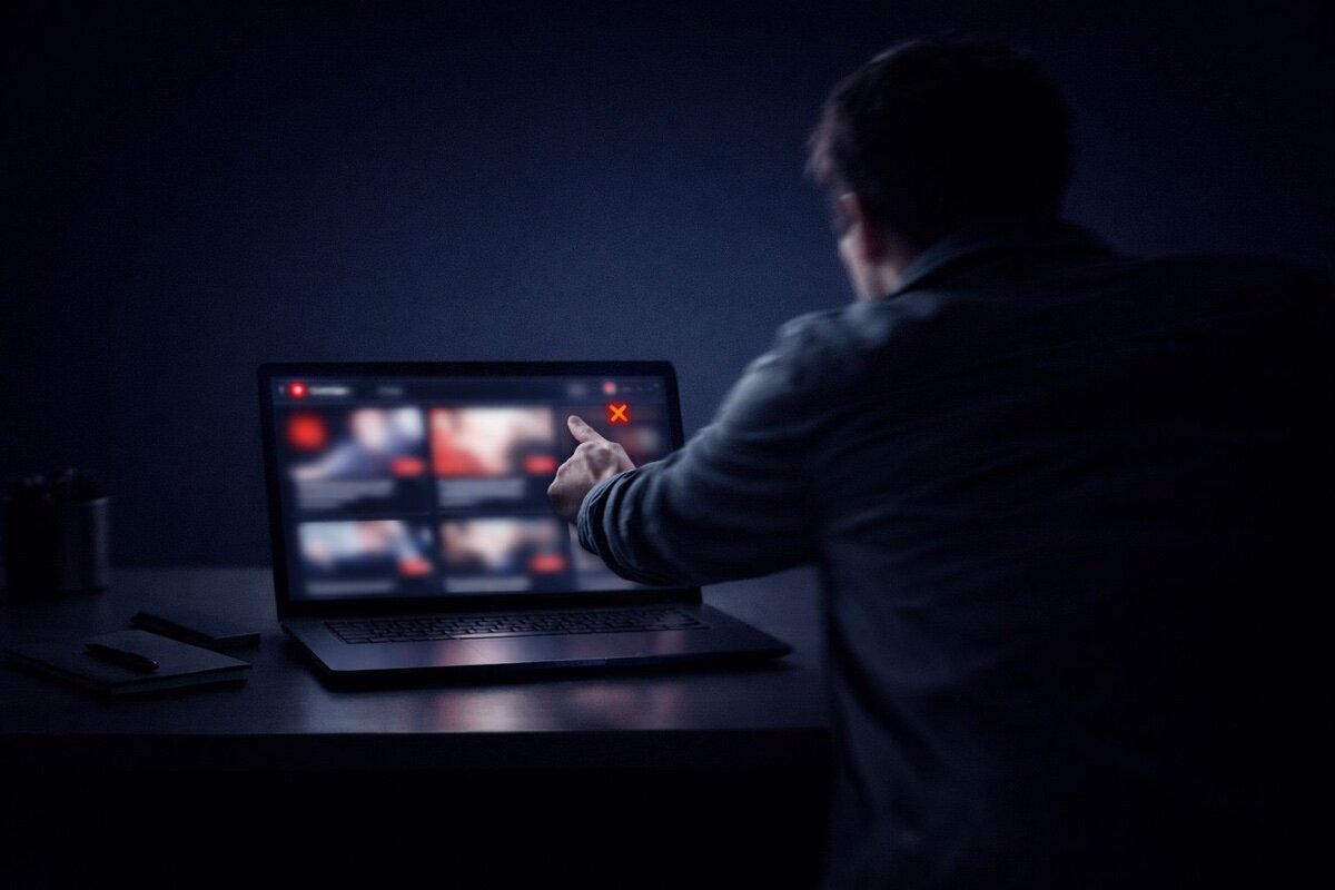 youtube video kaldırma problemi istenmeyen videolar - kullanıcı ekranda zararlı içerikleri tespit ederek itibar kaybı tehdidiyle karşılaşıyor