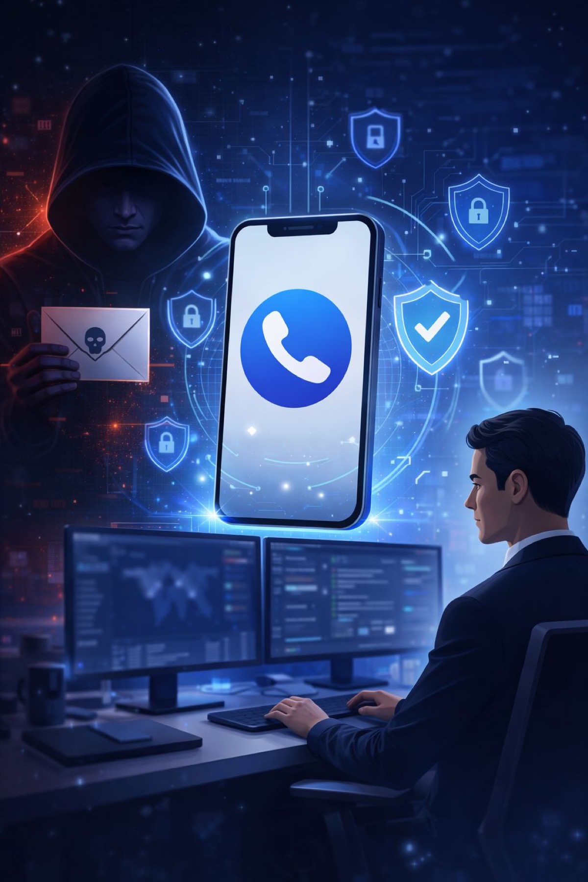 حماية من ابتزاز Zangi - متخصص أمن سيبراني يتعامل مع تهديدات الابتزاز على منصة الرسائل المشفرة